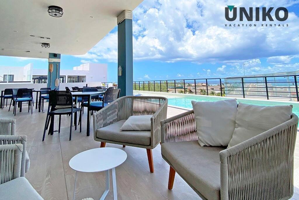 1 Block To The Beach 2Br 6Pax Rooftop Pool King Bed Playa del Carmen Extérieur photo